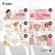 BEAUTY COUPON BEAUTY STORE/ SALON/ SALON VOUCHER/ BEAUTY STORE VOUCHER/