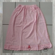 Androk rok pendek /panjang androk daleman wanita pendek renda size XL DAN 3L TERMURAH