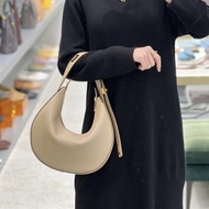 RABEANCO/NINA armpit bag cowhide shoulder bag handhold crescent bag fashion handbag niche design