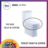 INNO SERICITE HEAVY DUTY SOFT CLOSE CLOSING TOILET SEAT AND COVER FOR Sericite Original Seat Cover W