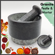 GRANITE PESTLE and MORTAR Set [Ready Stock]