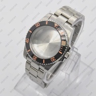 40mm SUB Black PVD NH35 Case  Black Fit ETA2836 NH35/36 Mingzhu DG2813/5833 Miyota 8215/8205 Back Tr