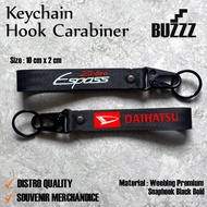 GANTUNGAN DAIHATSU ESPASS KEYCHAIN - ZEBRA ESPASS KEYCHAIN - DAIHATSU ESPASS CARABINER - DAIHATSU KE