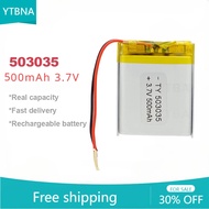 503035 3.7V500mAh Li-polymer Rechargeable Battery for DVD Navigation Systems Diy Tool Equipment GPS 