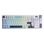 Bàn phím AULA S98 PRO TM (Xanh Dương + Trắng + Tím đậm/ Nimbus V3 switch) S9804