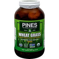 [USA]_Superfoods 2Pack! Pines International Wheat Grass - 500 mg - 1400 Tablets