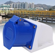 32 Ampere 3Pin Colokan 3 Lubang Genset Hole Stop Kontak 3 Phase / Industrial Plug Mounting Male + Wa