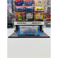 Inno64 Inno Nissan Skyline R34 Chrome Blue CLDC Magazine Exclusive