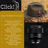 Sony FE 85mm f/1.8 Lens / SEL85F18