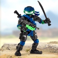 Playmates TMNT x G.I. Joe Leonardo x Snake Eyes Action Figure