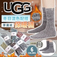 251222 UGG 羅紋保暖襪(1套2對)