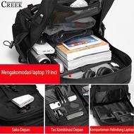 The North Faace - Creek Men's Outdoor Travel Backpack 50L-80L Capacity Waterproof Backpack