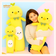 Piyo Lucky Duck Bolster Doll Size 60Cm and 80Cm Cute Animals Yelvo Material with SNI Label
