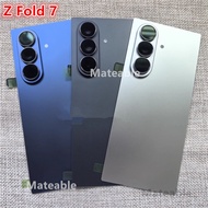 Housing for Samsung Galaxy Z Fold 7 F966 Glass Back Cover Battery Door Camera Lens Repair Replacemen