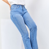 C2 Wenzou Blue Jeans Push Up Bootcut Wanita