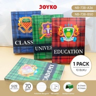 JOYKO Notebook 1 Pack of 10 Ruled Notebook NB-738 Size B5