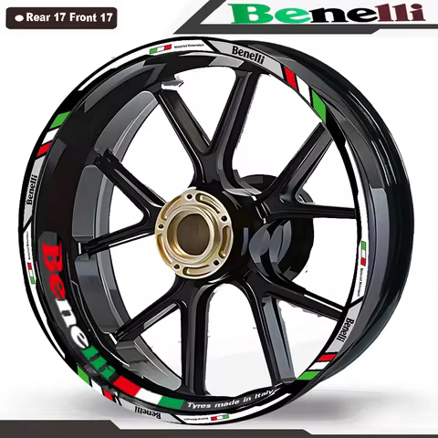 For Benelli Wheel Sticker Motorcycle Accessories Leoncino BN TRK TNT Tornado 702x 502x 502c 180s 702