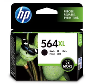 hp - 564XL 高容量黑色原廠墨盒, CN684WA 平行進口