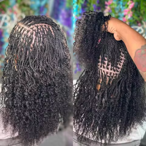 Afro Kinky Bulk QVR Human Hair For Mini Twist Braiding Loc Extensions & Crochet afro Kinky Curly bul