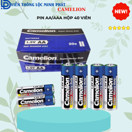 Hộp 40 Viên Pin AA (2A) Camelion pin tiểu AAA (3A) Camelion Super Heavy Duty Chính hãng