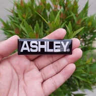 30k 4 pcs ashley logo emblem | Ashley ashley | 3D embossed ashley sticker | Custom emblem