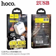 HOCO C22B MAXหัวชาร์จพร้อมชาร์จเร็ว5A 3USB LED รุ่นใหม่ล่าสุดของแท้100%