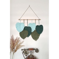 Leaves Macrame Wall Hanging Decor