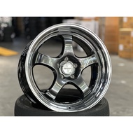 NEW 18X9.5J AOW S1R Rim (set of 4) Hyper Black 5X114.3 for GR Yaris GR Corolla