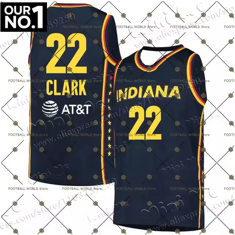 25 Summer No. 22 Caitlin Clark Indiana 3D Sleeveless T-shirt Clothing Casual Vest Vest Basketball Je