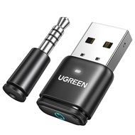 UGREEN Bluetooth5.3 Transmitter With 3.5mm Microphone aptX Adaptive for PS4/PS5/Switch/PC/Earbuds