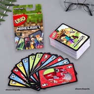 UNO Minecraft deck - 112 cards bright cardboard