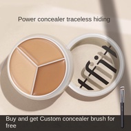 TFIT 三色遮瑕盘 斑点 黑眼圈 痘印Tri-Color Concealer Cover Spots Dark Circles Under Eyes Acne Marks Facial Concea
