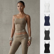 Badblood BS Cotton Jersey String Tank - Charcoal