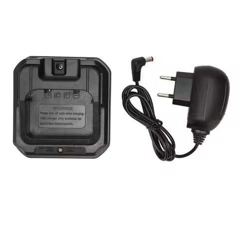 CHR 9700 Radio Battery Charger Base With Power Supply Adapter For Baofeng BF 9700 BF A58 UV 5S UV 9R
