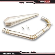 Caferacer exhaust keeway 152