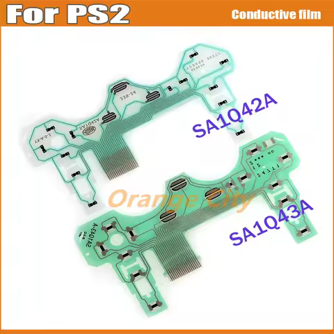 100PCS for PS2 SA1Q42A SA1Q43A PCB Ribbon Circuit Board Conductive Film For Playstation2 Game Contro