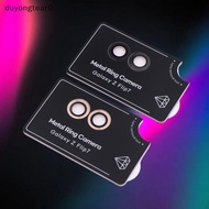 (duyongtear0) 1/2Pcs For Flip7 Metal Ring Camera Len Protector Anti- HD Camera Lens Protective Tempe