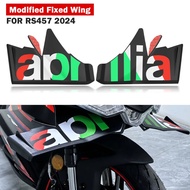 For RS457 2024 spoiler motorcycle accessories side wings side lower fairing RS 457 rs457 winglets ae