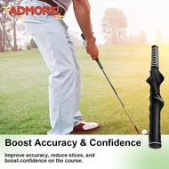 ADMORE Golf Club Grip, Black Left-Handed Golf Swing Training Grip,  Right-Handed Universal Golf Grip