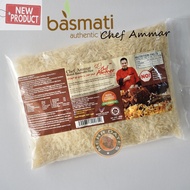 Chef Ammar Beras Nasi Arab Kabsa Mandy 1kg/ Basmathi Rice.Beras Basmati Extra Long Big Size.Rempah C