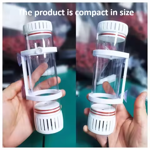 New Mini Multi-functional Bean Reactor + NP Bio Beans | Naturally Degrade NO3/PO4 Nutrients | Marine