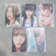 TWICE Transparent Photocard - from Kpopmerch With Youth Album