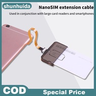 Shunhuida 4FF Sim card Converter FPC Extension Cable to 4FF Micro 3FF Standard 2FF Sim Usim Card Ada