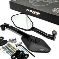 NOLAN Octagon Full CNC White Glass Mirror