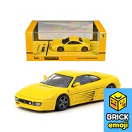 Tarmac Works Ferrari 348 Challenge Yellow 1/64 T64R-082-YL