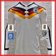 AAA+ 2025-26 Germany Home Long-Sleeve Player Football Jersey S-2XL