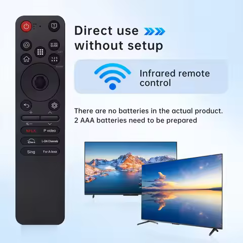 Infrared Remote Replacement for LG OLED QNED NanoCell WebOS TV AN-MR25GA MR18-MR24 AKB75855501