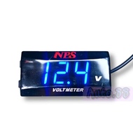 NPS Voltmeter Aki Pengukur Aki Motor Digital 12V 1 Mode