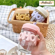 HSO - HOHO GLASS TUMBLER DRINKING GLASS AESTHETIC GLASS TUMBLER UNIQUE HOHO GLASS CUP | GLASS TUMBLE