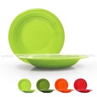 Piring Melamin 9.5 inch - Piring Makan - Piring Cekung - Piring Nasi - Piring Melamine - Golden P100